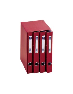 MOD. 4 CARPETAS ANI. DOHE OFICOLOR Fº ROJO